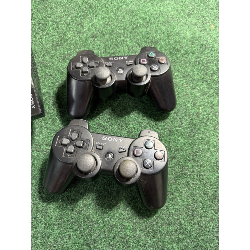 PS3 Fat System With Two Controllers NO CORDS Tested‎ Working - Picture 2 of 12